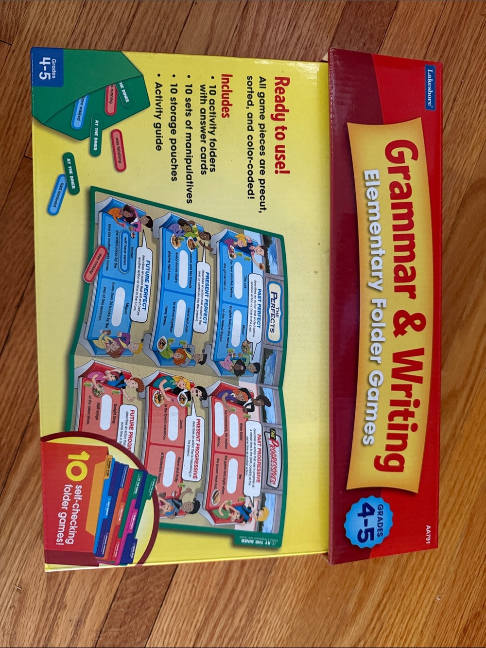 Lakeshore Granmar and writing elementary folder games 4th-5th grade